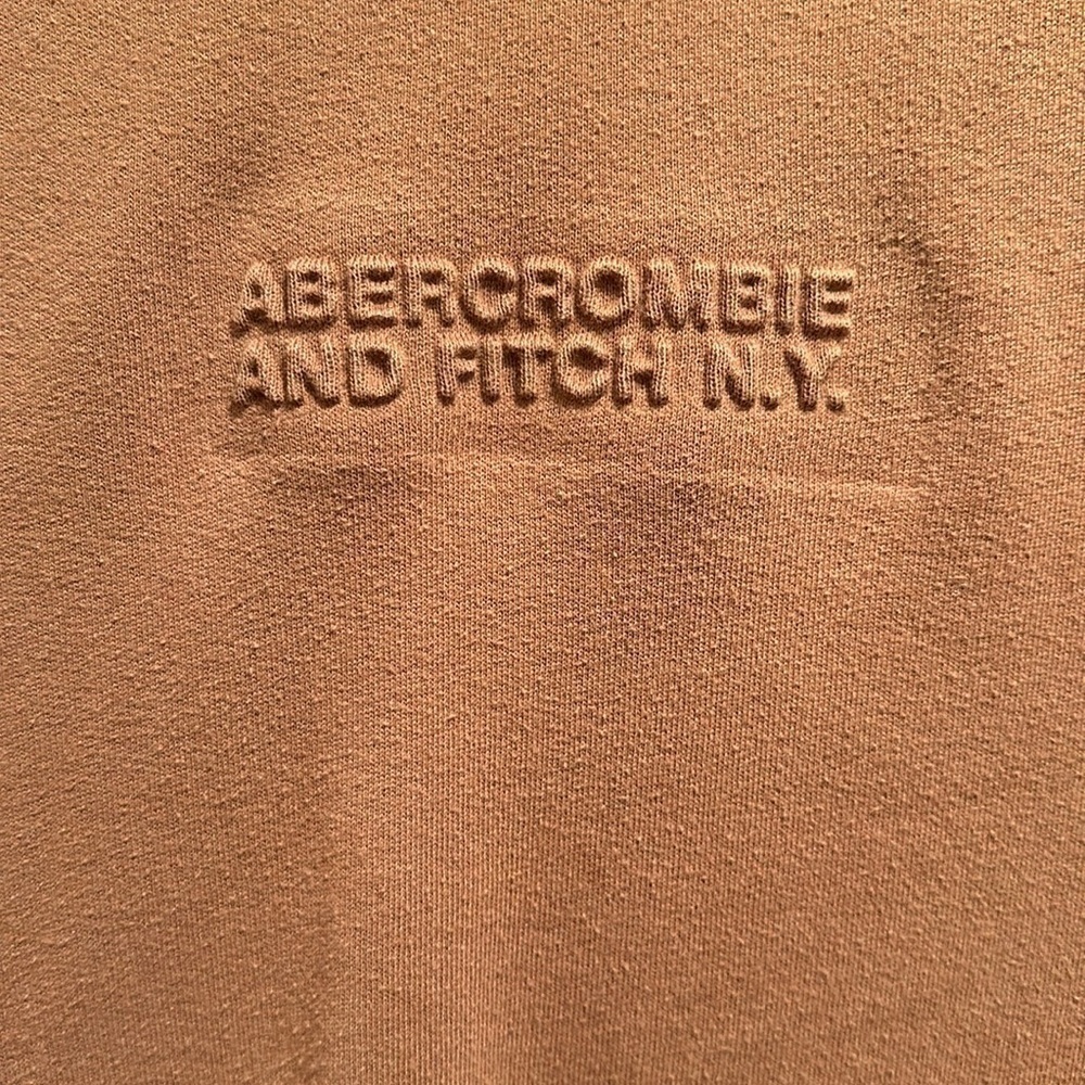 Abercrombie & Fitch rust colored pullover hoodie Size M - Picture 2 of 4